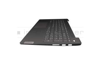 SG-A1810-2DA original LiteOn keyboard incl. topcase DE (german) grey/grey with backlight Fingerprint (USB-C charging port)