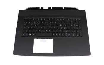 SGM46006A0800021 original Acer keyboard incl. topcase SF (swiss-french) black/black with backlight