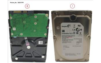 Fujitsu HDD 3TB BC-SATA 7.2K 3.5\' for Fujitsu Primergy TX1320 M1