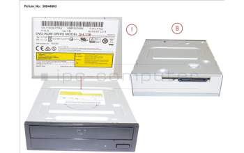 Fujitsu SATA DVD-ROM HH for Fujitsu Esprimo P556