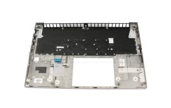 SN1A93B original HP keyboard incl. topcase DE (german) anthracite/silver with backlight