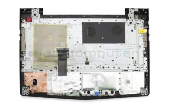 SN20M27438 original Lenovo keyboard incl. topcase DE (german) black/black with backlight