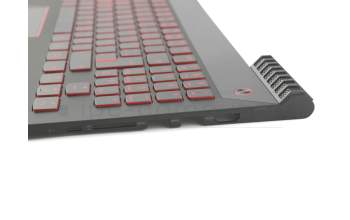 SN20M27438 original Lenovo keyboard incl. topcase DE (german) black/black with backlight