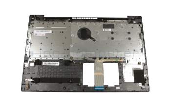 SN20M62767 original Lenovo keyboard incl. topcase DE (german) grey/grey