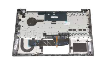 SN20U63324 original Lenovo keyboard incl. topcase DE (german) grey/grey with backlight