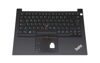 SN20U63575-01 original Lenovo keyboard incl. topcase DE (german) black/black with mouse-stick without backlight