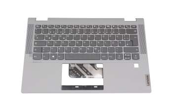 SN20W85387 original Lenovo keyboard incl. topcase DE (german) grey/grey