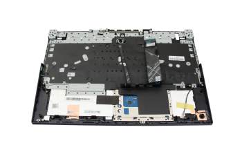 SN21B43708 original Lenovo keyboard incl. topcase DE (german) black/blue with backlight