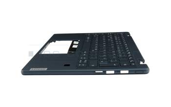 SN21G94800 original Lenovo keyboard incl. topcase DE (german) blue/blue with backlight