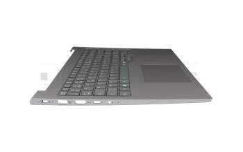 SN21Q32012 original Lenovo keyboard incl. topcase FR (french) grey/grey with backlight