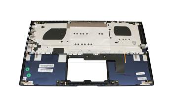 SN2580BL-SG-95700-2DA original LiteOn keyboard incl. topcase DE (german) blue/blue with backlight