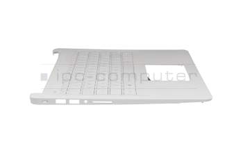 SP5CD8521JDZ original HP keyboard incl. topcase DE (german) white/white