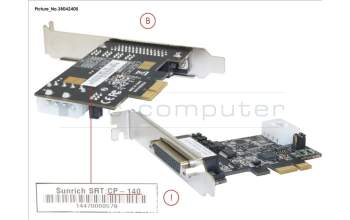 Fujitsu DUAL SERIAL CARD PCIE for Fujitsu Esprimo D957