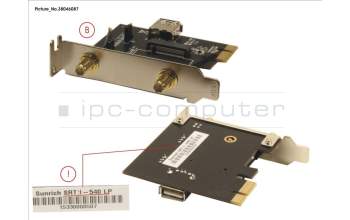 Fujitsu PCI-E M.2 BOARD (W. LP BRACKET) for Fujitsu Esprimo D556/E94