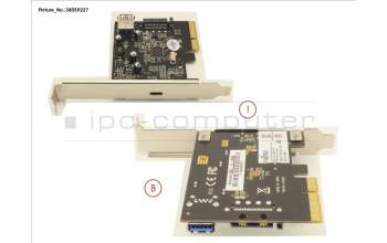 Fujitsu USB3.1 PCIEX4 CARD for Fujitsu Esprimo D957