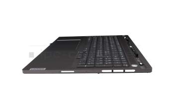 ST61K08273 original Lenovo keyboard incl. topcase CH (swiss) grey/grey with backlight