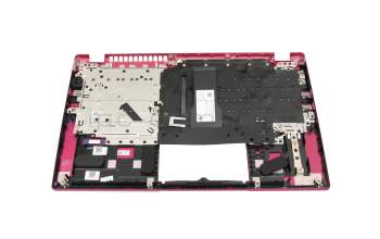 SV03P_A84BWL1 original Acer keyboard incl. topcase DE (german) black/red with backlight