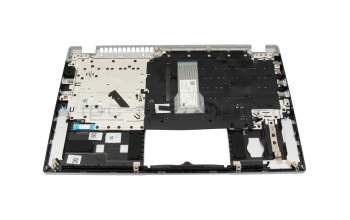 SV03P_A84SWL original Acer keyboard incl. topcase CH (swiss) silver/silver with backlight