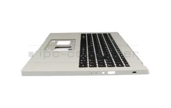 SV05P_G72BWL original Acer keyboard incl. topcase DE (german) black/grey with backlight