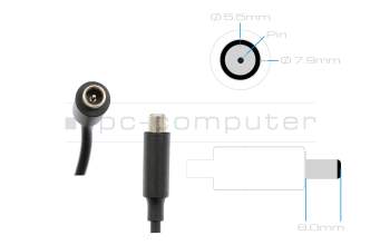 Segway Ninebot E2 Pro original AC-adapter 71.0 Watt EU Wallplug rounded