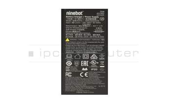 Segway Ninebot KickScooter E25D original AC-adapter 70.0 Watt rounded