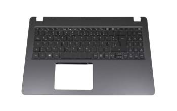 T004C1 Keyboard incl. topcase DE (german) black/black with backlight
