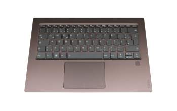 TBY920 Keyboard incl. topcase DE (german) grey/bronze with backlight