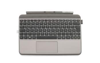 TDT102 Keyboard incl. topcase DE (german) black/grey