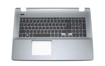TE5731 Keyboard incl. topcase DE (german) black/grey