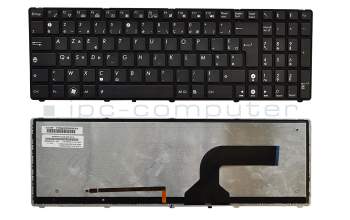 TF0G60 Keyboard FR (french) black with backlight
