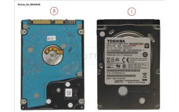 Fujitsu SSHD 500GB 2.5 8GB S3/TOS 4K-AF (7MM) for Fujitsu Esprimo D556