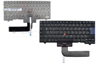 TTPL41 Keyboard DE (german) black with mouse-stick