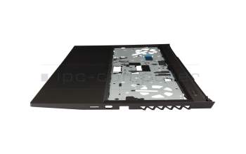 Topcase black original suitable for Sager Notebook NP7881E (NP50RNJS)