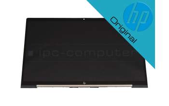 Touch-Display Unit 13.3 Inch (FHD 1920x1080) gold / black original suitable for HP Envy 13-ba0000