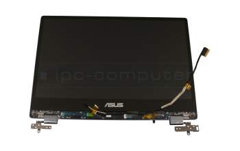 Touch-Display Unit 14.0 Inch (FHD 1920x1080) gray original suitable for Asus VivoBook Flip 14 TP412UA