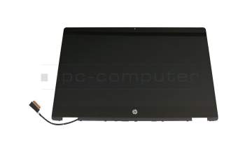 Touch-Display Unit 15.6 Inch (FHD 1920x1080) black original suitable for HP Pavilion x360 15-dq0200