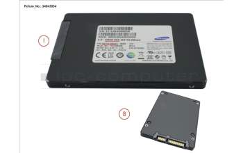 Fujitsu SSD S3 128GB 2.5 SATA (7MM) for Fujitsu Esprimo P556