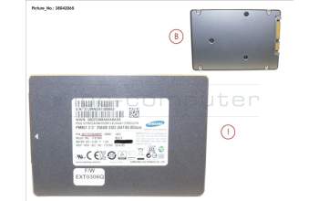 Fujitsu SSD S3 256GB 2.5 SATA (7MM) (OPAL) for Fujitsu Esprimo P556