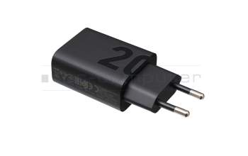 USB AC-adapter 20.0 Watt EU wallplug original for Lenovo Tab P11 Plus (ZA9N)