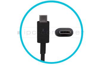 USB-C AC-adapter 30 Watt original for Dell Inspiron 15 (7569)