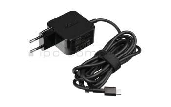 USB-C AC-adapter 33 Watt EU wallplug original for Asus Chromebook Flip C101PA