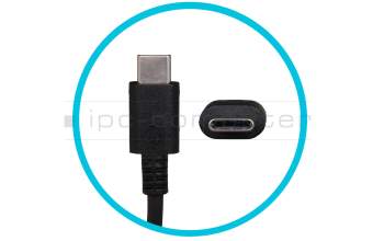 USB-C AC-adapter 45.0 Watt for Toshiba Portege X20W-D