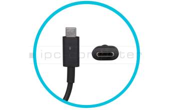 USB-C AC-adapter 45.0 Watt original for Dell XPS 13 (9360)