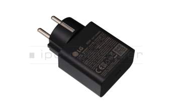USB-C AC-adapter 65.0 Watt EU wallplug original for LG Gram 17 (17Z90R)