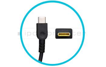 USB-C AC-adapter 65.0 Watt EU wallplug original for Lenovo IdeaPad Slim 5 14AHP9 (83DB)