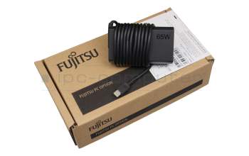 USB-C AC-adapter 65.0 Watt rounded original for Fujitsu LifeBook E4412