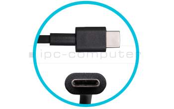 USB-C AC-adapter 65 Watt original for Dell Venue 10 Pro