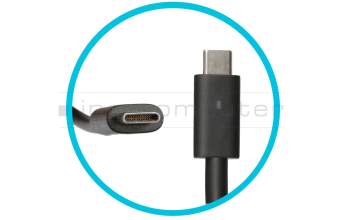 USB-C AC-adapter 90.0 Watt rounded original for Dell Inspiron 14 (5410)