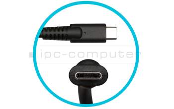 USB-C AC-adapter 90.0 Watt rounded original for MSI Prestige 14 A11MT/A11SB (MS-14C4)