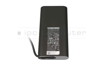 USB-C AC-adapter 90 Watt rounded original for Dell Inspiron 15 (7569)